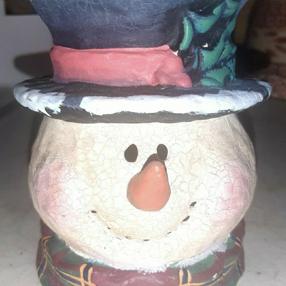 Yankee Candle ' Frosty The Snowman' Scented Oil/WaxTart Tealight Candle Warmer